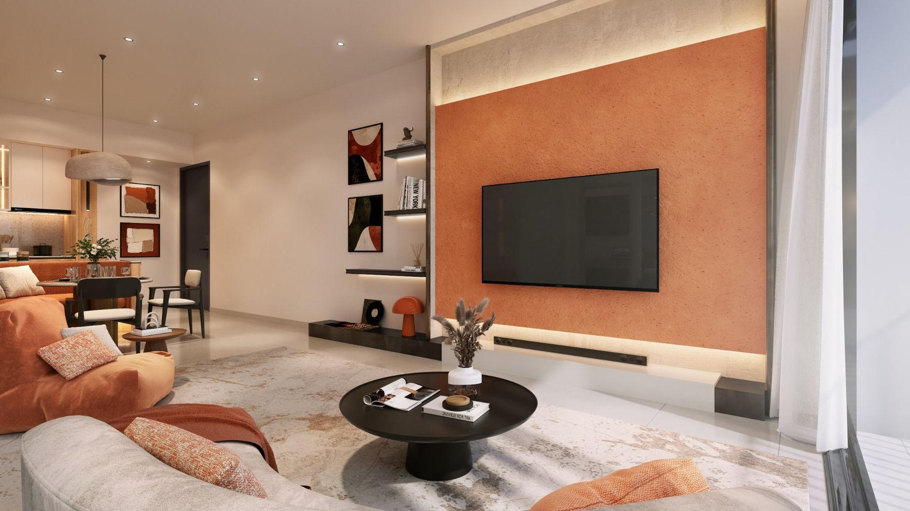 Living room interior
